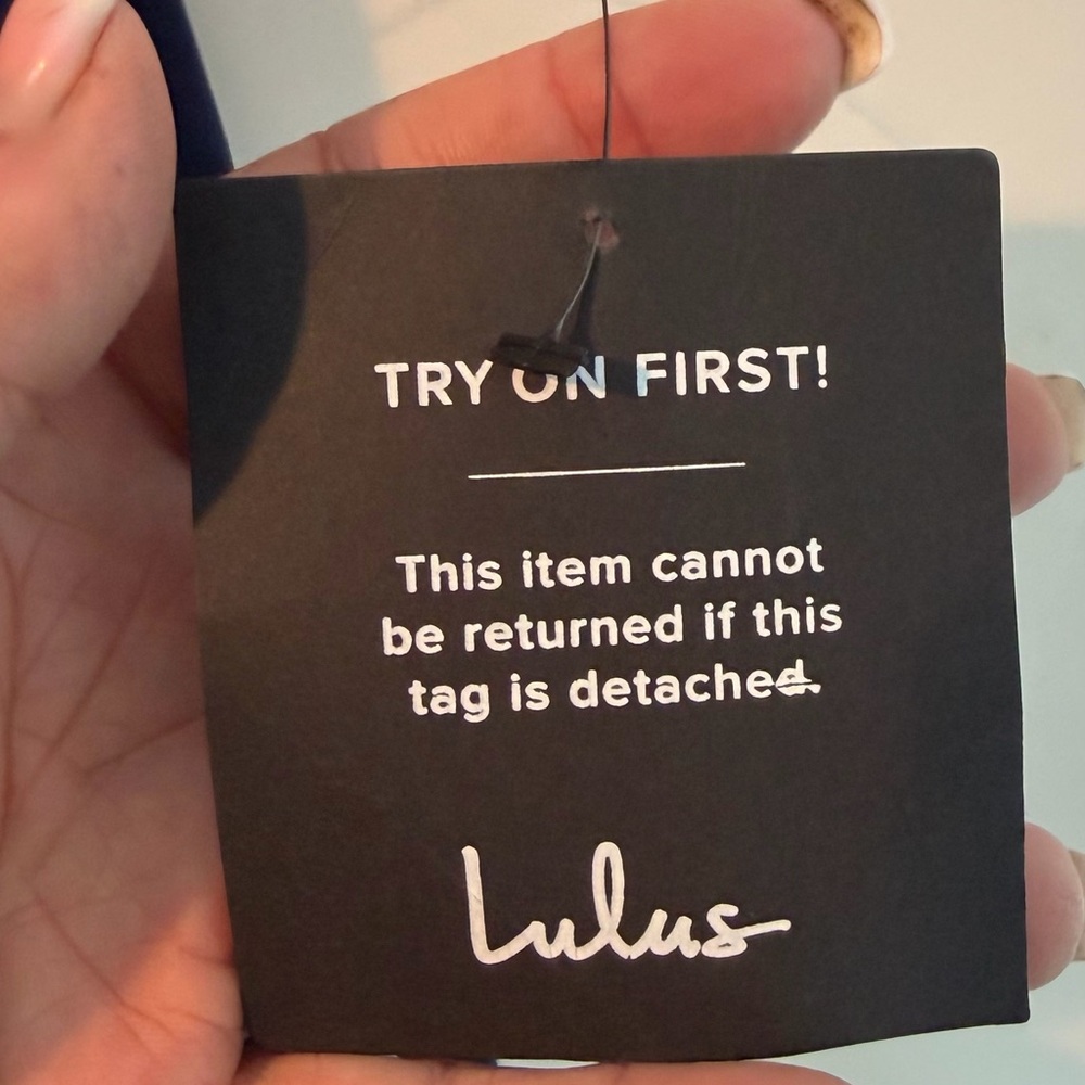 Lulus NWT “Make It Mesmerizing” Light Blue Jacquard Tiered Mini Dress Size Small - Picture 11 of 12